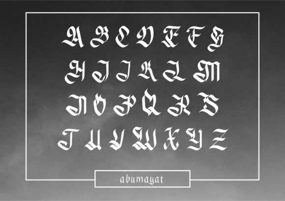 Abumayat Font - Preview 1