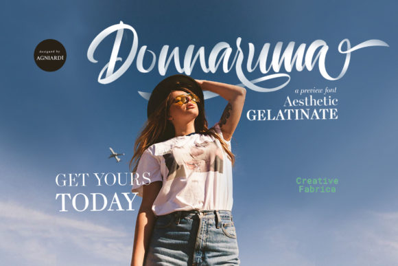 Aesthetic Gelatinate Font - Preview 6