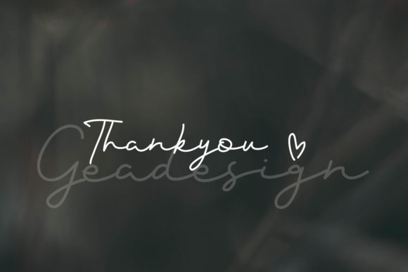 Afterglows Font - Preview 4