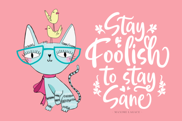 Always Having Fun Font - Preview 1