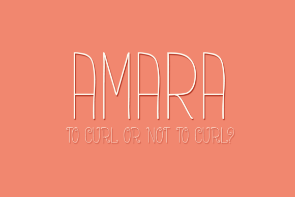 Amara Font - Preview 1
