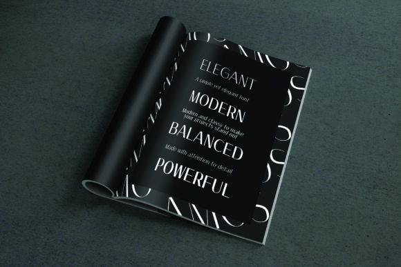 Amos Font - Preview 4