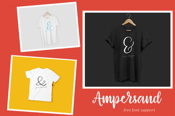 Ampersand | 48 Different Styles Font - Preview 1