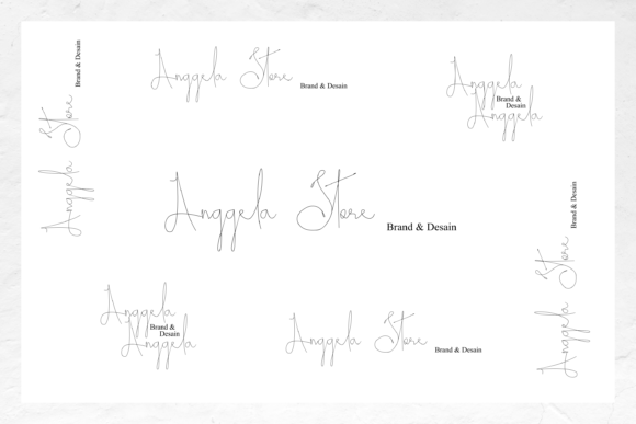 Anggela Styled Font - Preview 3
