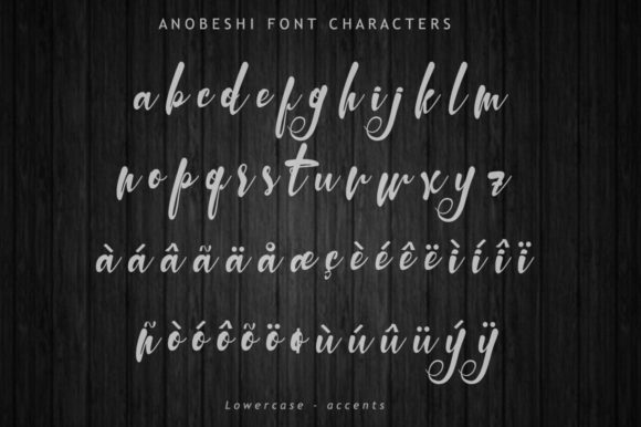 Anobeshi Font - Preview 4