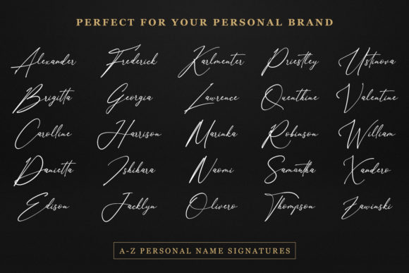Anthoni Signature Font - Preview 2