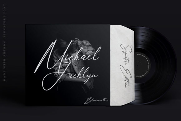 Anthoni Signature Font - Preview 5