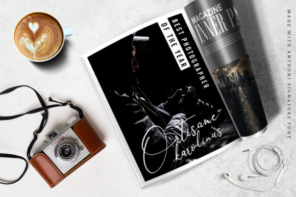Anthoni Signature Font - Preview 6