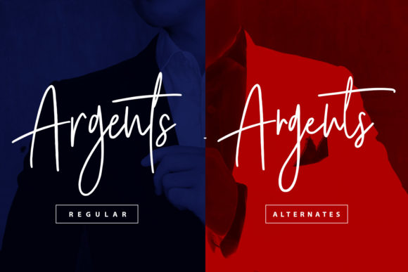 Argents Font - Preview 1