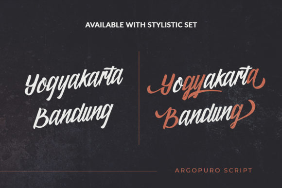 Argopuro Script Font - Preview 2