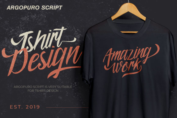 Argopuro Script Font - Preview 4
