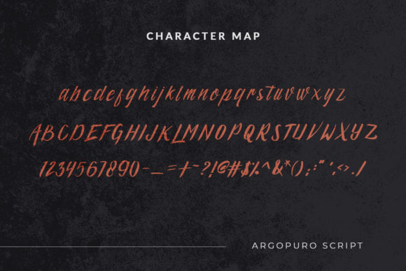 Argopuro Script Font - Preview 5