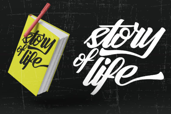 Arlen Script Font PNG with transparent background - Preview 3