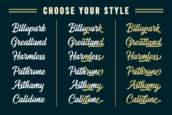 Arthein Font - Preview 2