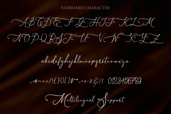 Asmelina Harley Font font preview - 6