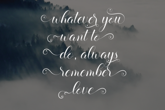Balerina Script Font - Preview 3