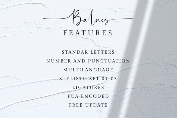 Balnes Font - Preview 6