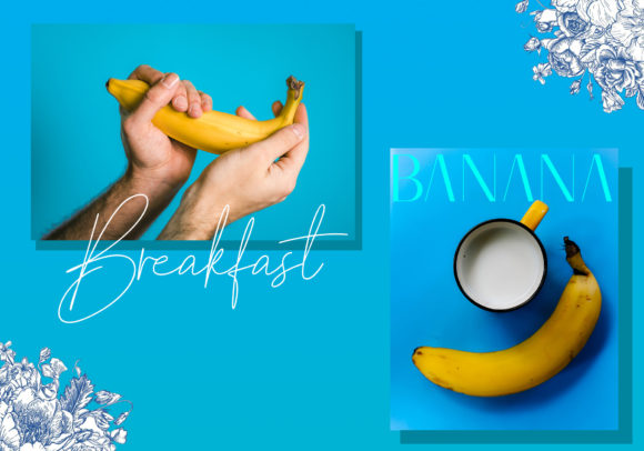 Banana Carolline Duo Font - Preview 3