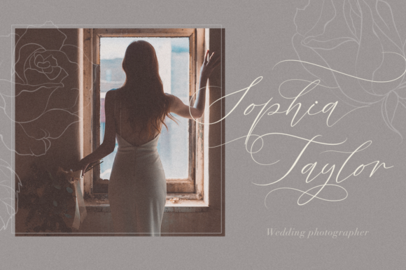 Beauty Flowers Font - Preview 1