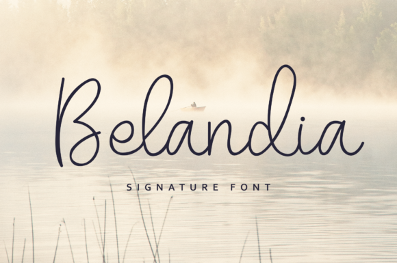 Belandia Script & Handwritten Font By Typefar