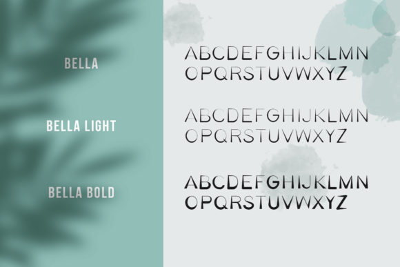 Bella Family Font - Preview 4