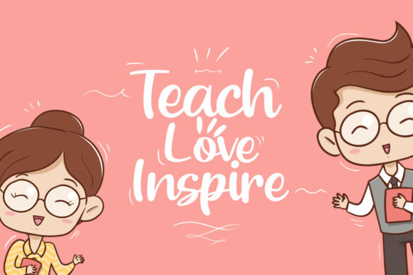 Beloved Teacher Font - Preview 2