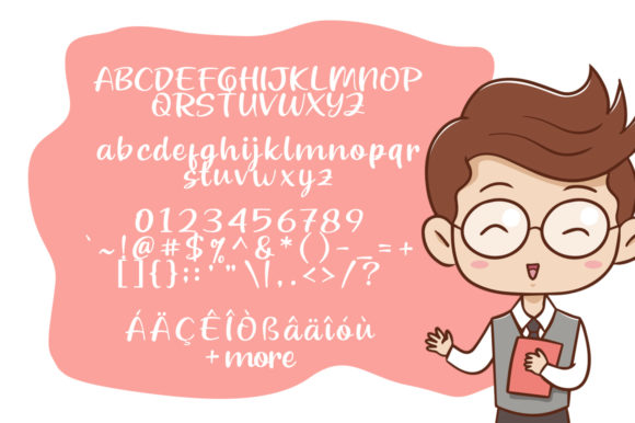 Beloved Teacher Font - Preview 6
