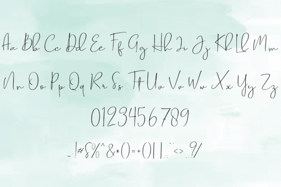 Berliant Font font preview - 6