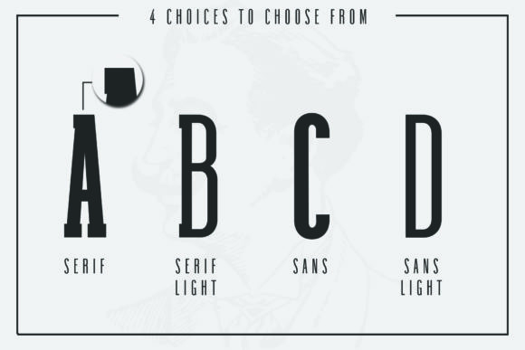Black Velvet Whiskey Font - Preview 1
