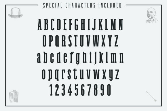 Black Velvet Whiskey Font - Preview 3