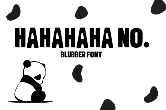 Blubber Font - Preview 1
