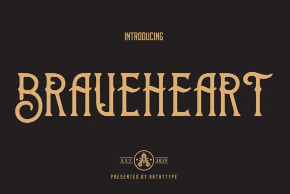 Brave Heart Font - Preview 6