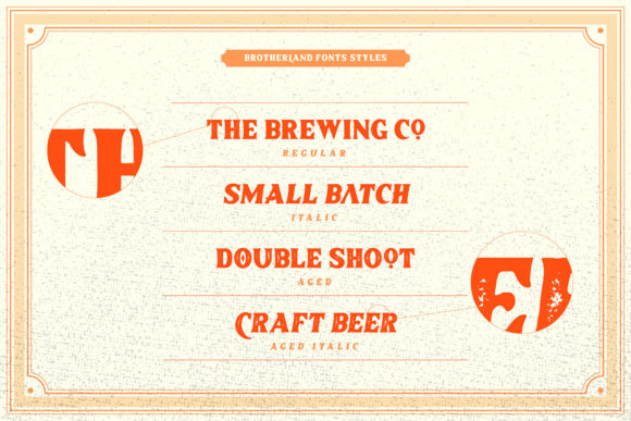 Brotherland Font - Preview 1