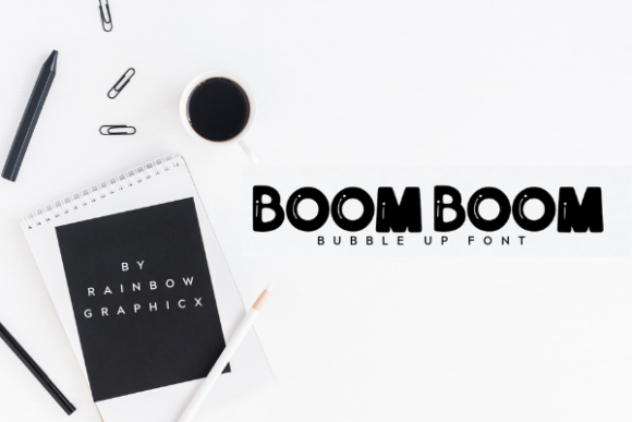 Bubble Up Font - Preview 1