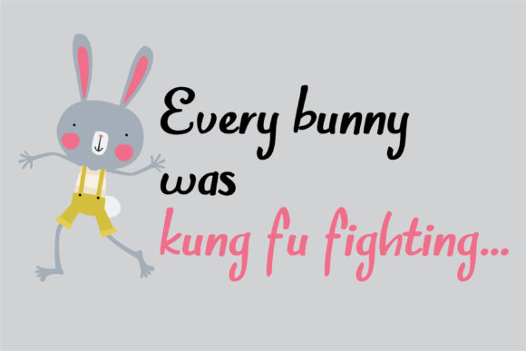 Bunny Honk Font - Preview 1