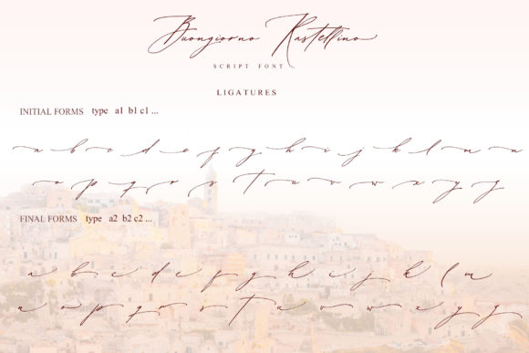 Buongiorno Rastellino Font - Preview 2