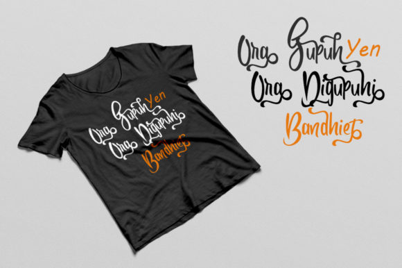 Butterfly Font - Preview 4