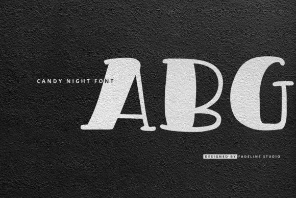 Candy Night Font - Preview 6
