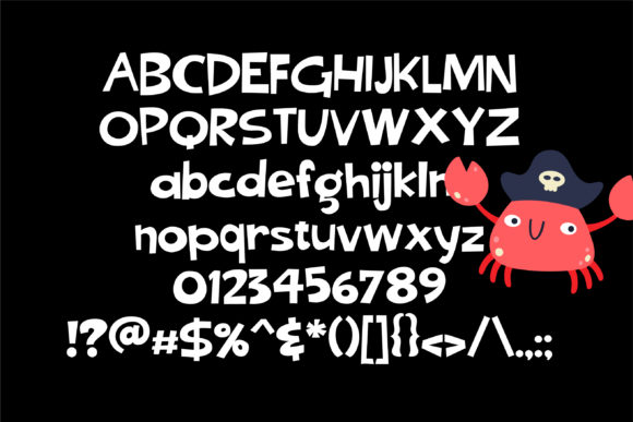 Captain Calvin Font PNG with transparent background - Preview 1