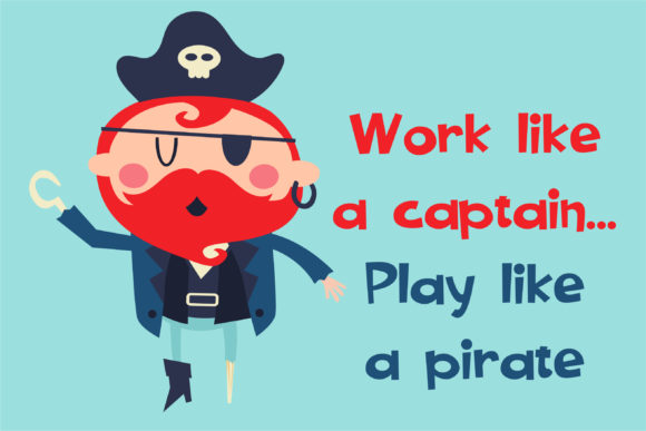 Captain Calvin Font PNG with transparent background - Preview 4
