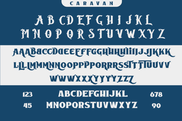Caravan Font - Preview 3