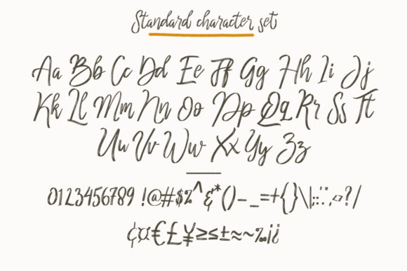 Cherrio Brush Font - Preview 3