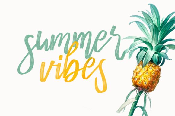 Cherrio Brush Font - Preview 4