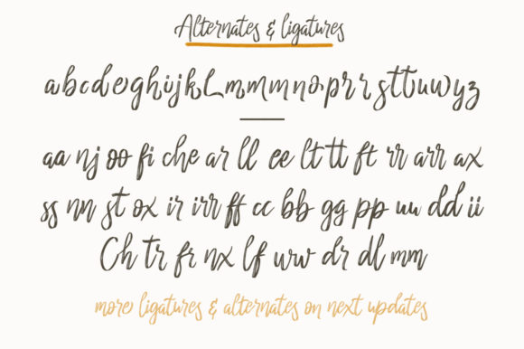 Cherrio Brush Font - Preview 1