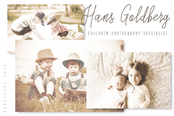 Children Signature Font - Preview 1