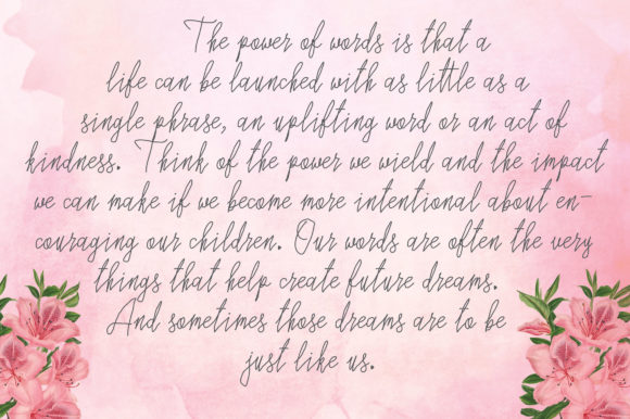 Children Signature Font - Preview 4