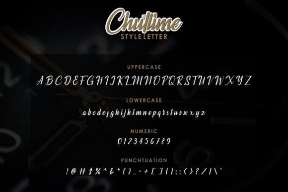 Chuttime Font - Preview 6