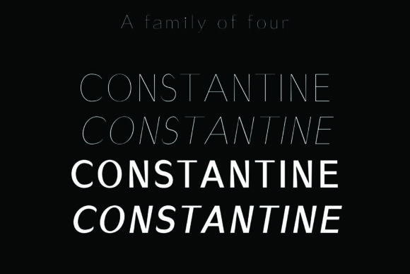Constantine Font - Preview 3