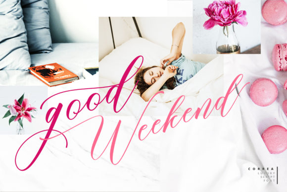 Correa Script Font - Preview 2
