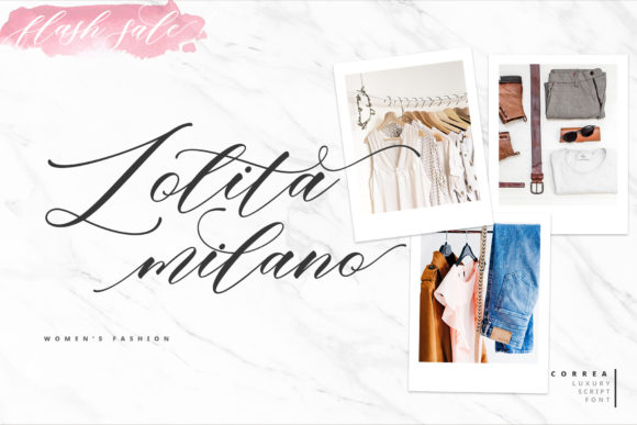 Correa Script Font - Preview 3